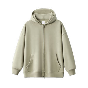 Sudaderas con Capucha y Cremallera para Hombre, Estilo Casual, Fabricadas en Pakistán, Ropa Personalizada para Hombre, Sudaderas con Capucha de 500GSM con Cremallera - Product Image 4