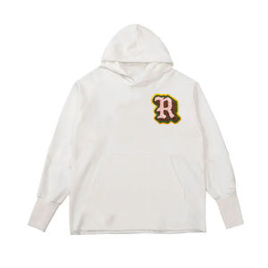 Pull à capuche personnalisé de couleur blanche pour hommes Sweats à capuche d'hiver chauds à manches longues avec logo brodé OEM ODM de haute qualité - Product Image 6