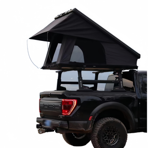 4x4 RTT Hard Shell Roof Top Tent 2-3 personas Camping Car Rooftop Tent <span class=keywords><strong>para</strong></span> <span class=keywords><strong>Jeep</strong></span> SUV Truck Van - Product Image 1
