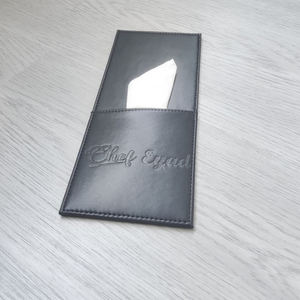 Porte-Couverts Pliable en Cuir Véritable de Luxe Écologique pour Restaurant Organisateur de Vaisselle Vintage Rouleau de Table LCH-0071 - Product Image 1