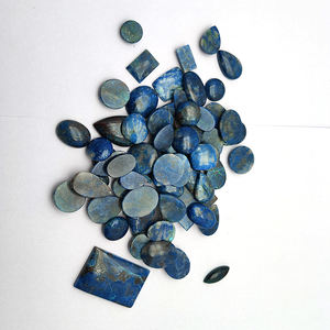 Jaspe Shattuckite Naturel 10-20mm Cabochon Ovale Poire Rectangulaire 206,41 g Lot Iroc Sales Taille Unique Formes Mixtes Pierre Précieuse Non Montée - Product Image 6