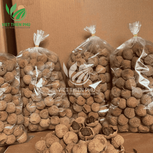 ผลไม้ลิ้นจี่ตากแห้งจำนวนมากพร้อมถุงพลาสติกผลิตภัณฑ์ทางการเกษตร - Product Image 4