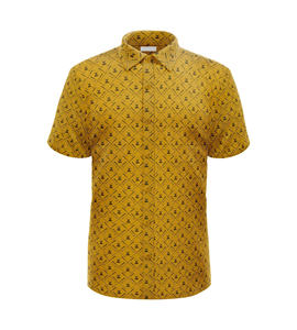 Camisa elástica personalizada con botones, uniforme de trabajo sin arrugas para hombres, fabricante OEM/ODM - Product Image 6