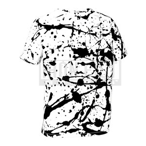 Camiseta básica con cuello redondo para hombre, 100% algodón, transpirable para capas y uso diario, cómodo diseño de estampado de ajuste holgado - Product Image 5