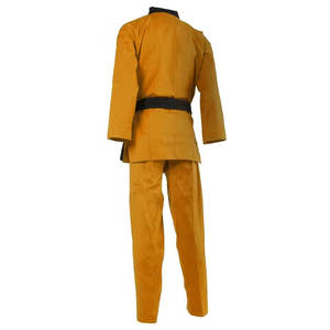 Trajes de Jiu Jitsu Lisos para Hombre, Color Sólido, con Logotipo Personalizado, Ropa de Artes Marciales - Product Image 6