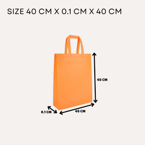 Sacs non tissés Spunbond personnalisés avec gousset parfaits pour l'épicerie et les souvenirs - Product Image 2