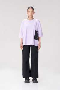 T-shirts à la mode de bonne qualité OEM de toutes les couleurs T-shirts pour femmes au tarif de gros Coupe ample Poche avant Respirant - Product Image 5