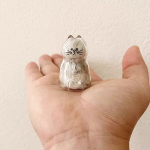 Llavero con Colgante Moderno, Transparente, Ecológico, Duradero e Impermeable para Mascotas, Urna para Cenizas de Mascotas, Almacenamiento de Pelaje - Product Image 1