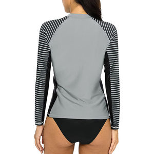 Best Quality <b>Women's</b> UPF50+ Breathable <b>Rash</b> <b>Guard</b> with Customized Colors & Design Spandex/Polyester Material Quick Dry - Product Image 6