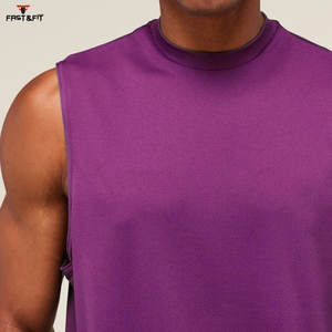 Diseño personalizado Ropa deportiva Stringer Culturismo Fitness Hombres Moda Camiseta sin mangas Hecho en Pakistán - Product Image 6