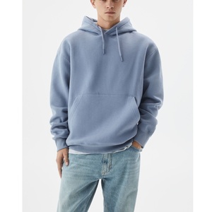 Sweat-shirts à capuche épais en coton 100% pour hommes, impression personnalisée de logo, épaules tombantes, sweat-shirt pour hommes - Product Image 5