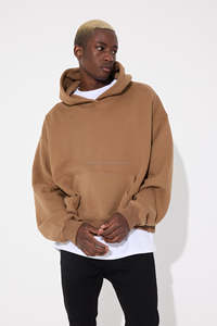 Sweat-shirt pour homme en coton lourd de qualité supérieure, surdimensionné, thermique, imprimé personnalisé, pull en coton, sweat-shirts personnalisés, vente en gros - Product Image 3