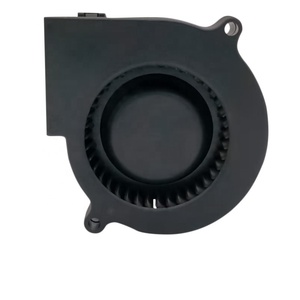 <span class=keywords><strong>Ventilador</strong></span> de refrigeración sin escobillas, rodamientos de bolas duales de alta velocidad, 75x75x25mm, 12V, 24V, 48V, CC, 75mm - Product Image 2