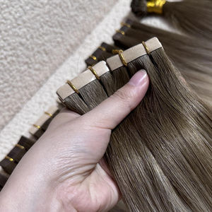 Wholesale 8HAIR High Quality Vietnamese Virgin Straight <b>Human</b> <b>Hair</b> <b>Extensions</b> 100g Normal Tape Free Shedding Dyeable <b>Real</b> <b>Hair</b> - Product Image 1
