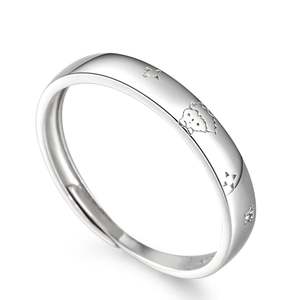 Jeulia One Love for the Little Prince, bracelet ajustable en argent sterling pour homme avec zircon - Product Image 3