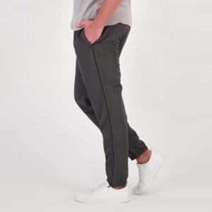 กางเกงสำหรับผู้ชายกางเกงเข้ารูปผ้าฝ้ายสำหรับซักกางเกงสำหรับวิ่งเอวกลางยางยืดมีหลายสีให้เลือก - Product Image 3