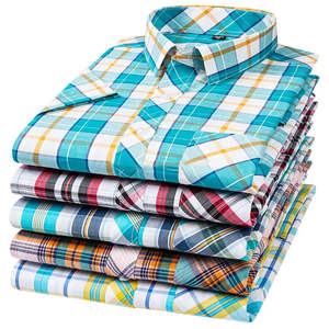 Custom <b>Men's</b> 100% Cotton Thick Black <b>Red</b> Retro Autumn Winter Button Down Long Sleeved Vintage <b>Men</b> Flannel Plaid <b>Shirt</b> - Product Image 3