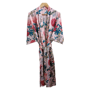 Bata de playa de algodón indio con estampado floral de calidad estándar para mujer, ropa de fabricante y proveedor indio - Product Image 1