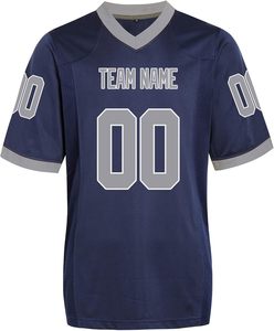 Personalizado Club Deportes Fútbol Americano Jerseys OEM Ropa Deportiva Diseño con Sublimado o Tackle Sarga Nombres Rugby Jersey - Product Image 3