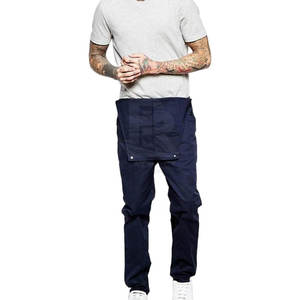 Salopette Homme de Haute Qualité Personnalisable avec Logo, Style Slim Streetwear, Respirante, 100% Coton, Couleur Personnalisée - Product Image 4