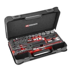 Facom 60ชิ้น1/4-1/2 ogv จับ hex. ชุดซ็อกเก็ต - Product Image 1