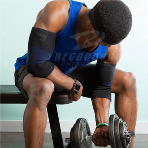 Mangas de codo ligeras para deportes y soporte de fitness Estabilidad articular y alivio muscular - Product Image 4