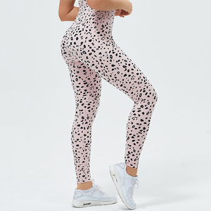 Leggings taille moyenne à séchage rapide pour femmes meilleur design pantalon sans couture en gros personnalisé en différentes couleurs pour legging de yoga - Product Image 2