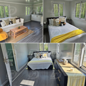 Sang trọng hiện đại prefab biệt thự vận chuyển mở rộng container nhà di động nhà di động nhà để bán như văn phòng kho cửa hàng - Product Image 6