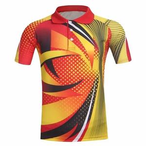 Tennis de Table Polos Football Jersey Homme Gym Fitness T-shirt pour Hommes Vêtements Mode T-shirt D'été Casual Sportswear Tops - Product Image 4