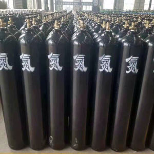 Hoogzuivere 99,9999% N2 geperste stikstofgas prijs 40L vulfles stikstofcilinder - Product Image 2