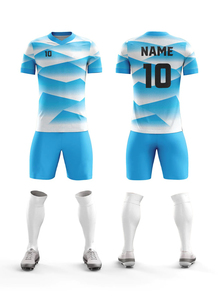 Camisetas de Fútbol Personalizadas al por Mayor para Hombre con Logotipo y Nombre del Equipo Impresos por Transferencia Térmica en Ropa Deportiva de Fútbol 100% Poliéster - Product Image 2