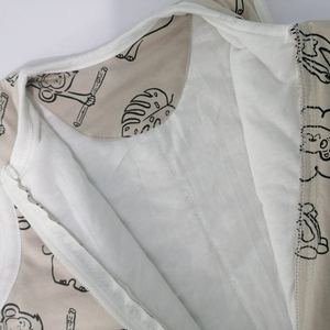 <strong>1.5</strong> <strong>Tog</strong> 100% Organic Cotton Baby <strong>Sleeping</strong> <strong>Bag</strong> With Feet Toddler <strong>Sleeping</strong> <strong>Bags</strong> With Legs Sleeveless Wearable Kids Jump Suit - Product Image 2