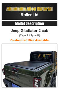 ฝาปิดกระบะท้ายแบบม้วนแข็งพร้อมระบบล็อค สำหรับรถกระบะรุ่น Ranger Ram ฝาปิดกระบะท้ายรถกระบะ - Product Image 2