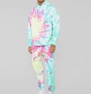 Survêtement d'hiver élégant unisexe 100% coton Sweat à capuche pour homme Pantalon de survêtement et cargo Jogging Wear Imprimé Survêtements 2 pièces - Product Image 4