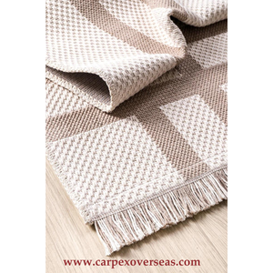 Durable Natural Cotton Woven <b>Grey</b> <b>Rugs</b> Beautiful Stain Resistant with Plush Pile Height <b>for</b> Home & Hotels Area <b>Rugs</b> & Sets - Product Image 3