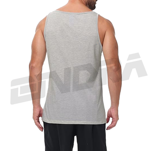 Débardeur de gymnastique à coupe sèche pour hommes chemise d'entraînement sans manches haut de fitness musculaire à séchage rapide vêtements de sport d'été gilet de course 2025 - Product Image 2