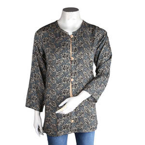 เสื้อสไตล์ตะวันตกสำหรับผู้หญิง - สีเทา - Product Image 2