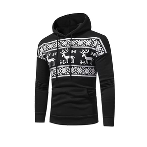 New Winter <b>Christmas</b> <b>Hoodies</b> Unisex 100% Cotton Fleece Eco-Friendly Breathable Fashion Streetwear Sweatshirts - Product Image 1