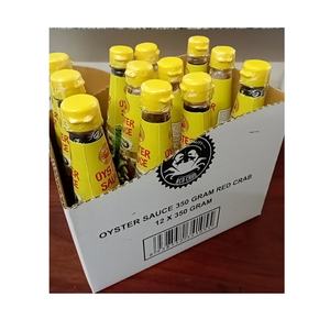 Botella de salsa de soja oscura de ostra de 350g de alta calidad, precio razonable certificado HACCP para venta completa, incluida la variedad de cangrejo rojo - Product Image 1