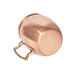 Mug en cuivre martelé massif plaqué cuivre, cadeau, logo personnalisé, mug en acier inoxydable Moscow Mule - Product Image 5