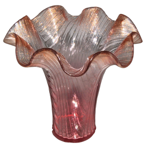 Décoration d'intérieur de luxe Tammaro Home Meta Pink Murano Glass, design artisanal italien haut de gamme - Product Image 3