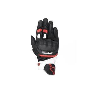 Guantes Deportivos de Verano SP-5 para Hombre en Negro y Rojo, Talla XL - Product Image 1
