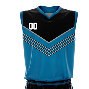 ชุดบาสเก็ตบอลสำหรับฝึกซ้อม ผลิตจากวัสดุโพลีเอสเตอร์ แห้งเร็ว ระบายอากาศได้ดี แบบไม่มีแขนเสื้อ ราคาขายส่ง - Product Image 4