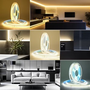 Kit Lampu LED COB USB 5V Langsung dari Pabrik, Kotak Sambungan 6 Arah Tahan Air, Dapat Diredupkan, CRI Tinggi 95 untuk Penerangan Lemari - Product Image 5