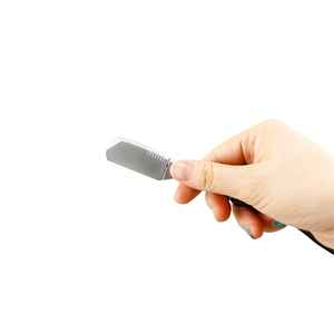 Rasoir pliant japonais à lame unique de couleur bonbon pour hommes outils de barbier de toilettage avec poignée confortable - Product Image 6