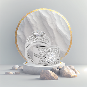 Người đàn ông của hợp thời trang vòng bạc Mỹ craftsmanship duyên dáng với tùy chỉnh của <span class=keywords><strong>RUBY</strong></span> thiết kế được thực hiện tại Việt Nam - Product Image 4