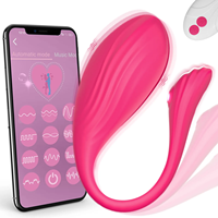 Jouet de bien-être intime portable à distance contrôlé par application, stimulateur du point G et du clitoris, vibromasseur portable à distance contrôlé par application