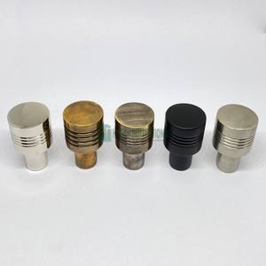 Perilla cilíndrica de latón macizo para armario, perilla de Metal antiguo de alta calidad, tirador de cajón de armario, Hardware al por mayor - Product Image 4