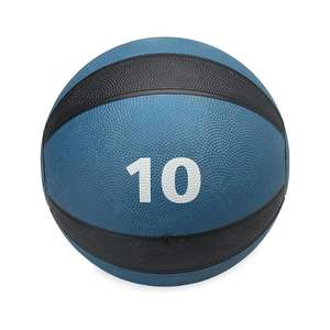 Blue Custom Logo Professional Gym Equipment Anti Burst Grip <b>Training</b> <b>Weighted</b> Rubber Medicine Balls - Product Image 5