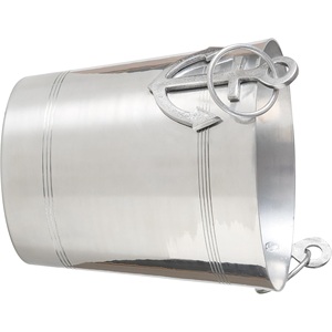 Seau à glace en métal de qualité supérieure pour le refroidissement du bar à domicile et le service de fête, conçu pour les maisons indiennes modernes, proposé au meilleur prix - Product Image 4